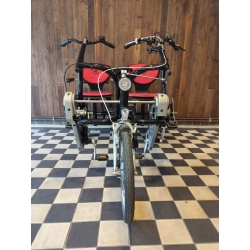 Tandemová tříkolka Van Raam Fun 2 Go s elektropohonem Crystalyte Silent //17E