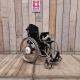 Aktivní invalidní vozík Ti Lite titanium s pohonem Alber e-fix E-35// zánovní