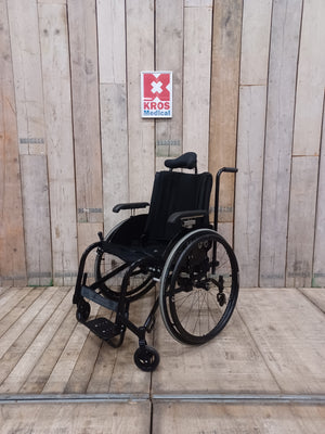 Aktivní vozík TNS Proval - AJ - zánovní - pevný rám - šíře sedu 46cm