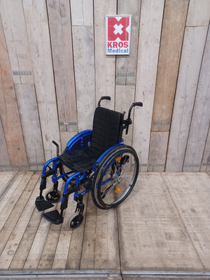 Aktivní vozík Quckie Life R - AL - lehce použitý - pevný rám - šíře sedu 34cm