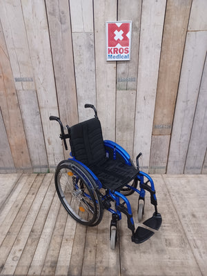 Aktivní vozík Quckie Life R - AL - lehce použitý - pevný rám - šíře sedu 34cm