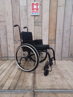 Aktivní vozík Ti Lite Z - BG - zánovní - titanový pevný rám - šíře sedu 40cm