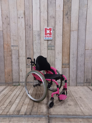 Aktivní vozík Quickie Helium - BJ - použitý - pevný rám - šíře sedu 42cm