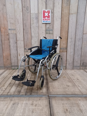 Mechanický invalidní vozík Excel G-Lite - 01 - použitý - skládací -