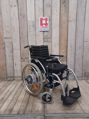 Mechanický vozík skládací Excel G5 Modular s pohonem Alber E-Fix 25 - 02 - použitý -