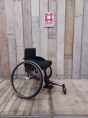 Sportovní aktivní vozík Quickie Shadow - FK - lehce použitý - pevný rám -