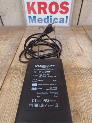 Nabíječka Mascot 36V 1,6A pro gelové baterie - repasovaná -