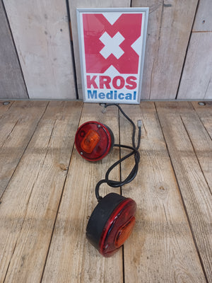 Zadní pár světel pro elektrický invalidní skútr Trophy Booster 6 - repasované -