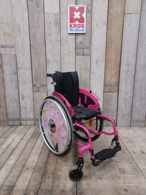 Aktivní vozík Quickie Youngster3 - SU48 - zánovní - skládací -