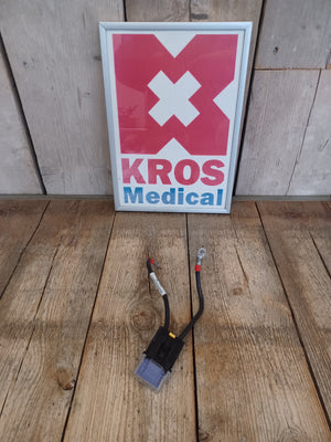 Propojovací kabel pro 12V baterie s pojistkou 100Amp - zánovní -