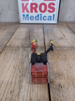 Propojovací kabel pro 12V baterie s pojistkou 2 x 50Amp - zánovní -