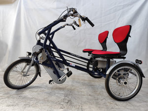 Elektrické tříkolové tandemové kolo Van Raam Fun2Go VR2F (31E)