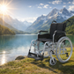 Repasované mechanické invalidní vozíky Excel Šířka sedu: 45 cm