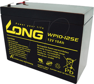LONG baterie 12V 10Ah F2 DeepCycle (WP10-12SE)