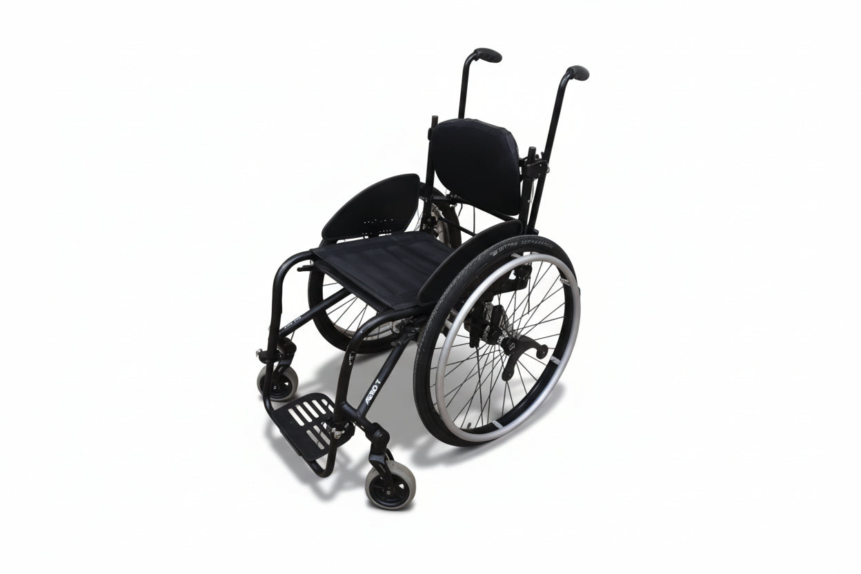 Aktivní vozík Ti Lite Aero T // šs45cm // BN //