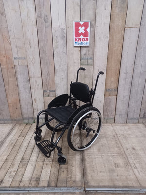 Aktivní vozík Ti Lite Aero T - BN - zánovní - pevný rám - šíře sedu 45cm