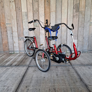 Tandemové tříkolka HUKA Co-Pilot 3 - 01 - zánovní - manuální -