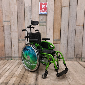 Aktivní vozík Quickie Neon 2 - SW - lehce použitý - skládací -