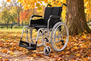 Repasované mechanické invalidní vozíky Excel Šířka sedu: 45 cm