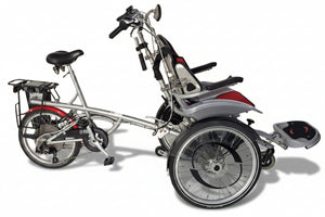 Tříkolové kolo Van Raam O‑Pair 2 – motor Crystalyte Silent HT