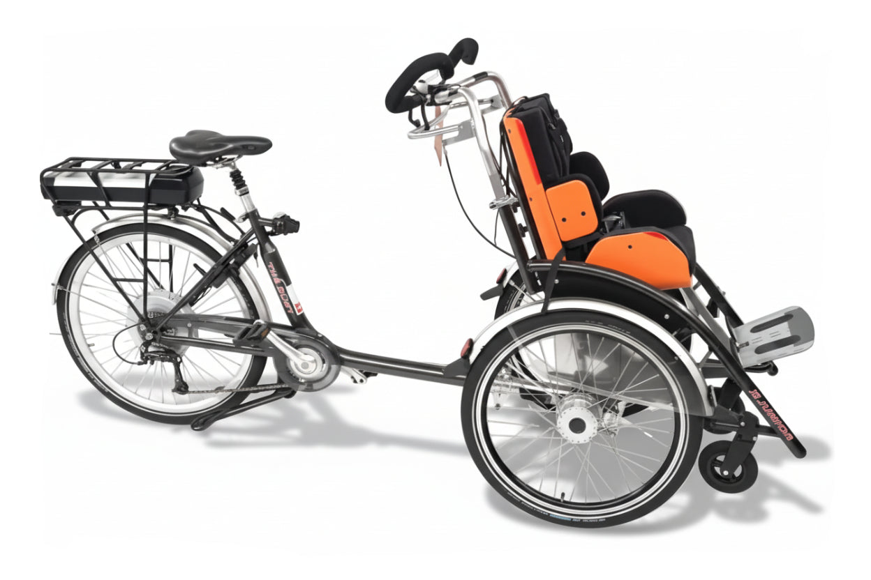 Tříkolové kolo Huka Duet – motor Heinzmann