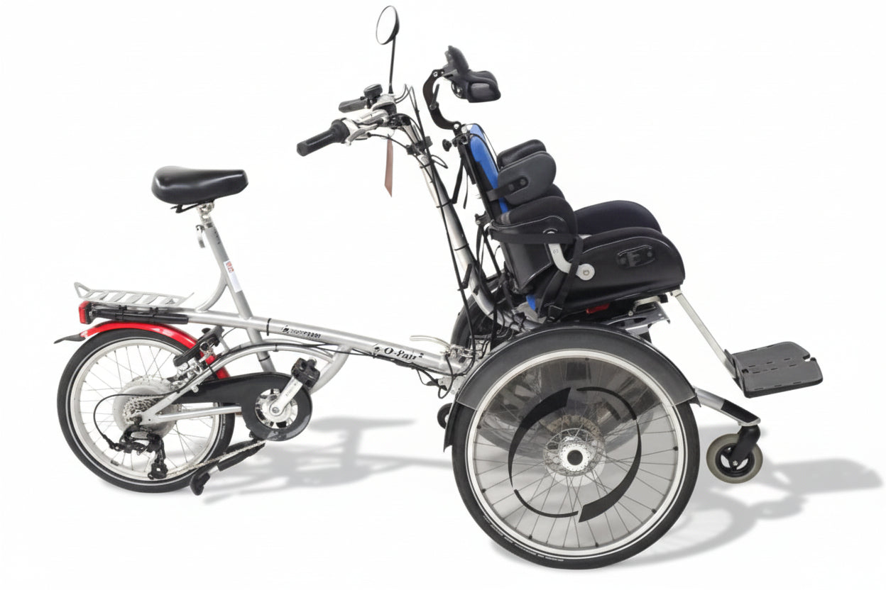 Tříkolové kolo Van Raam O‑Pair 2 – motor Heinzmann
