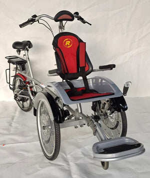 Tříkolové kolo Van Raam O‑Pair 2 – motor Crystalyte Silent HT