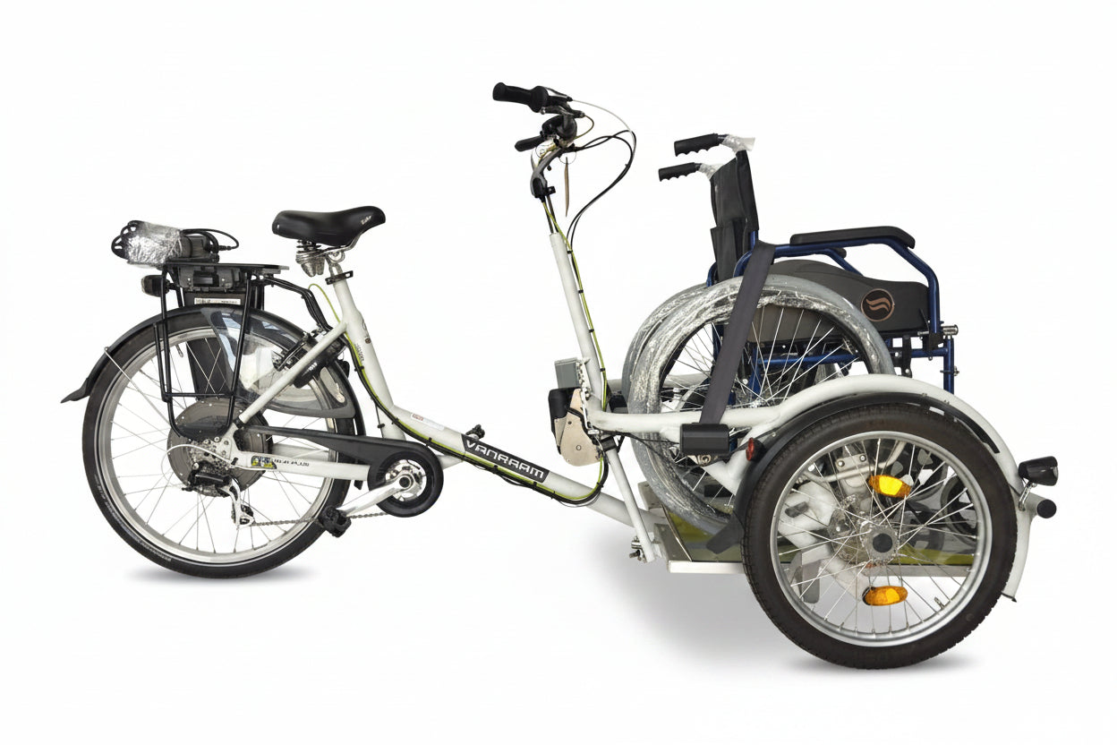 Speciální přepravní tříkolka Van Raam Velo Plus motor VR2R