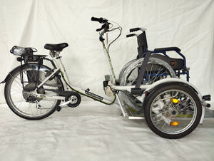 Speciální přepravní tříkolka Van Raam Velo Plus motor VR2R