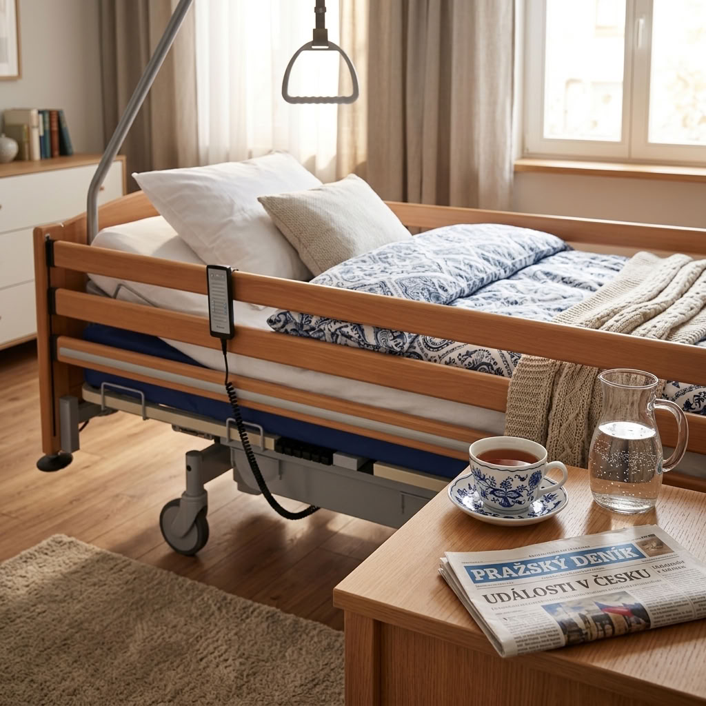 Elektrické polohovací lůžko Schell Industries 1297-ECRD  - repasované
