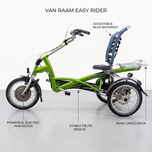 Elektrické tříkolové kolo Van Raam  Easy Rider Junior Motor VR1F