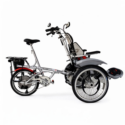 Tříkolové kolo Van Raam O‑Pair 2 – motor VR2F