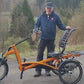 Elektrické tříkolové kolo Van Raam Easy Rider s motorem VR1F 36V, 250W 45E