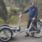 Nákladní tříkolové kolo Van Raam VeloPlus 2 motor VR2R, 36 V