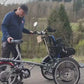 Tříkolové kolo Van Raam O‑Pair 2 – motor Heinzmann