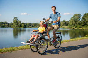 Tříkolové kolo Van Raam O‑Pair 2 – motor Crystalyte 2