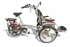 Tříkolové kolo Van Raam O‑Pair 2 – motor Crystalyte 2